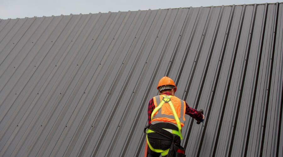 Professional metal roof installation services in Grant, IA